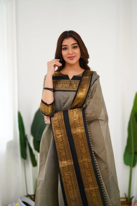Elegant South Cotton Salwar Set