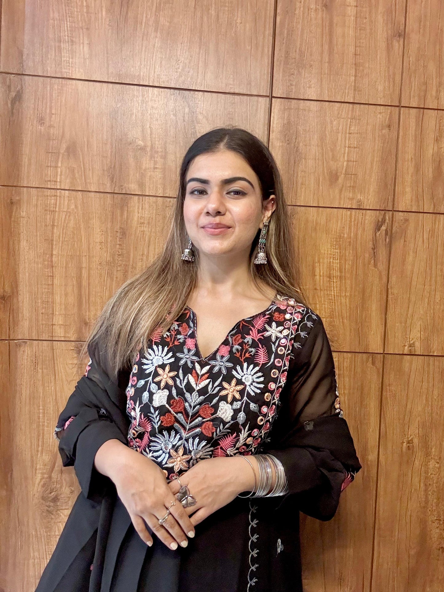 Timeless Full Embroidery Work Kurta Ensemble