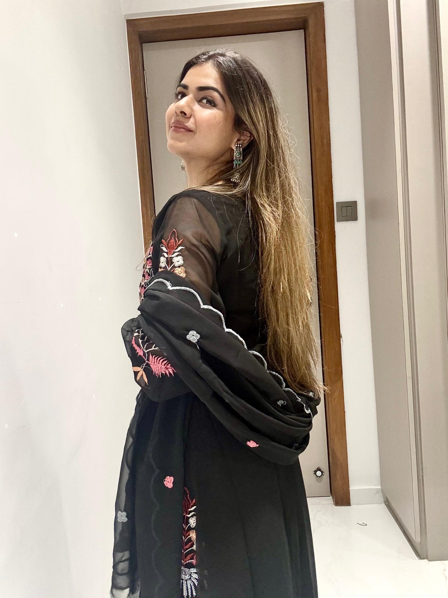 Timeless Full Embroidery Work Kurta Ensemble