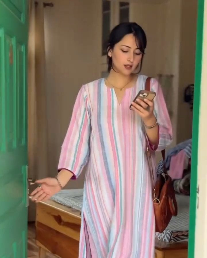 Premium Multicolor Cotton Designer Co-Ord Set
