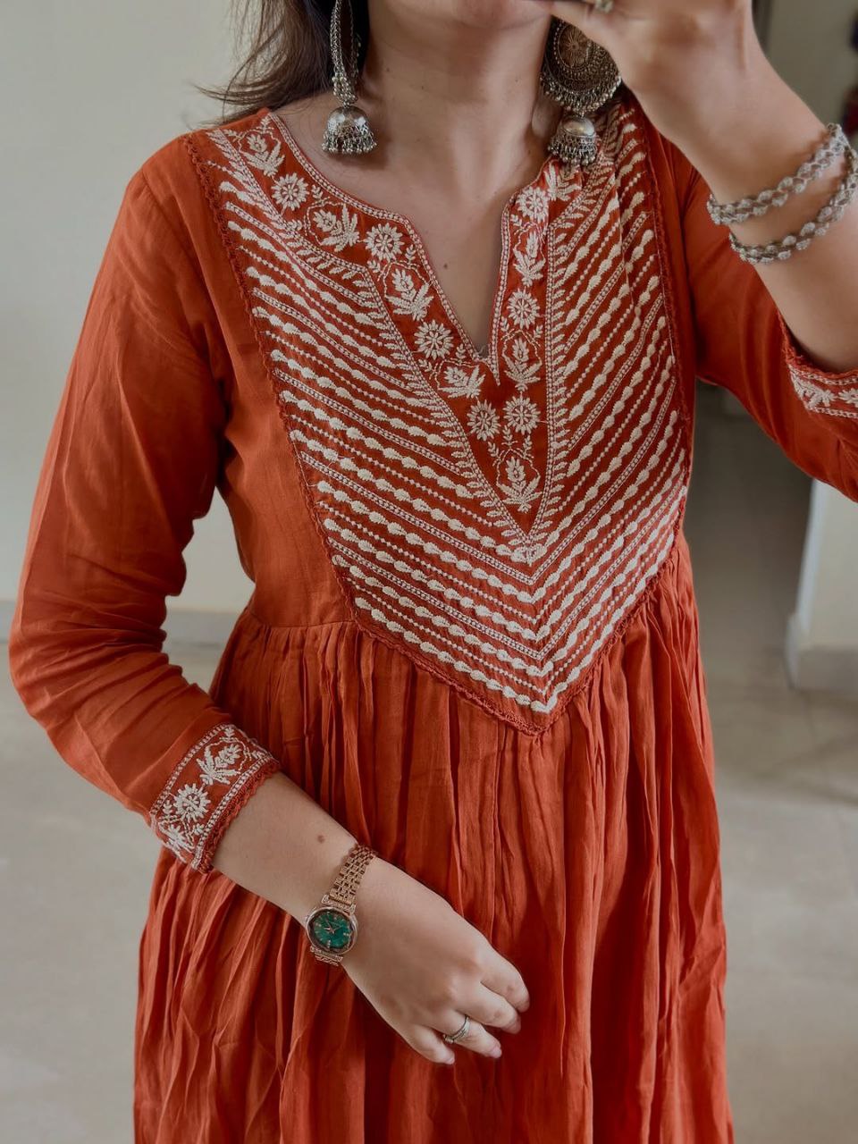Trendiva Ethnic Elegance with Our Premium Cotton Suit Set