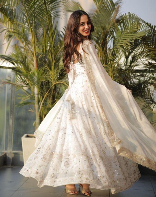 GEORGETTE EMABROIDERY WORK DESIGNER GOWN