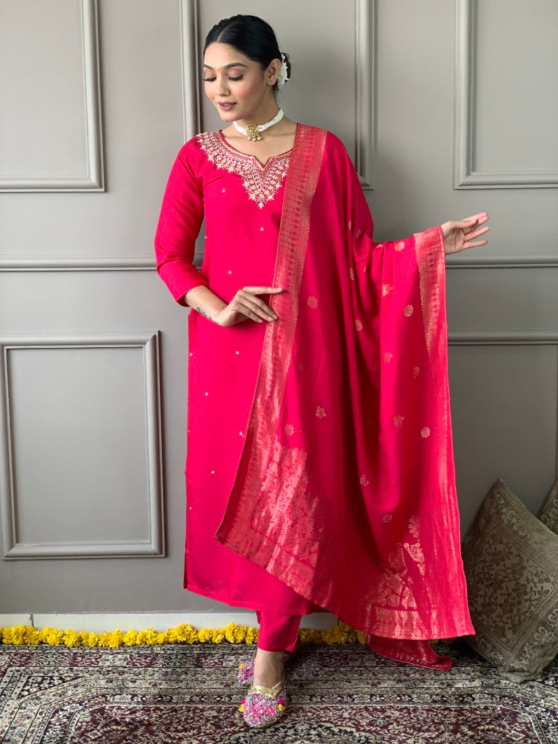 BEAUTIFUL RANI KURTA SET