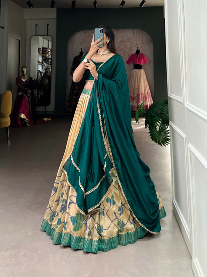 BEAUTIFUL PERFECTION VICHITRA SILK LEHENGA CHOLI