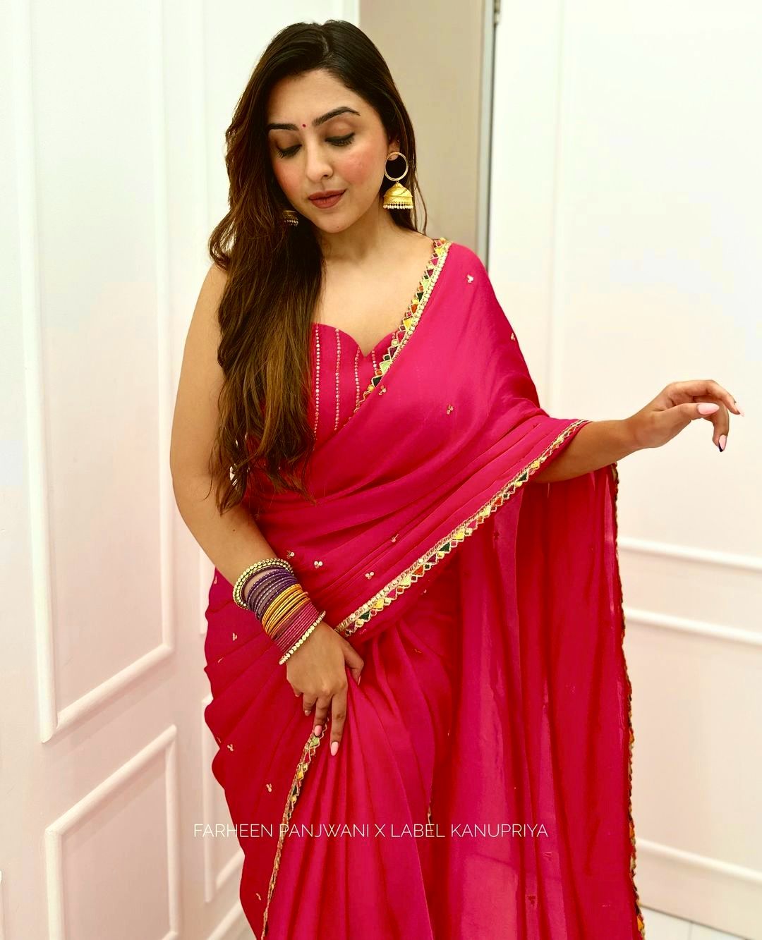 pure soft georrgte saree