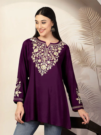 REYON COTTON SHORT KURTI