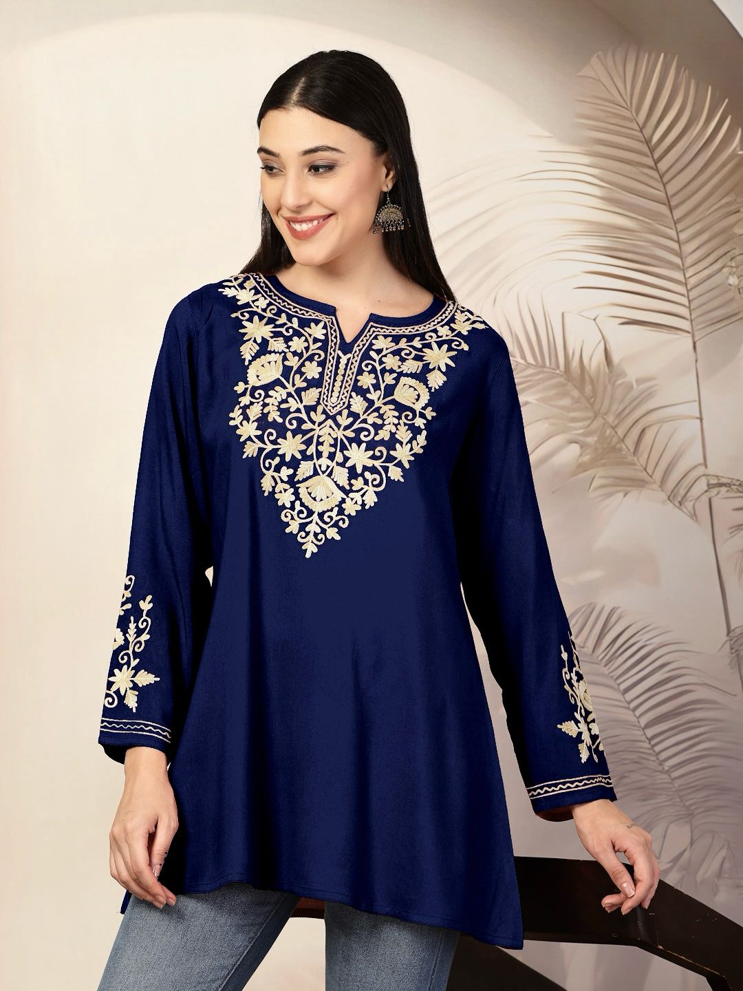 REYON COTTON SHORT KURTI