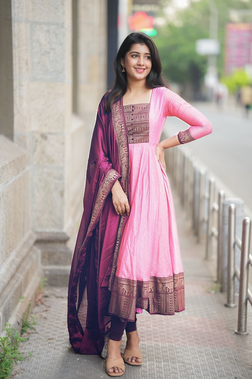 Beautiful Gown With Duppta