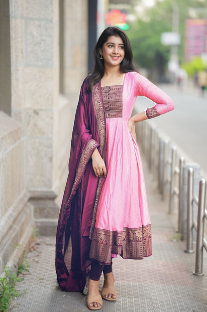 Beautiful Gown With Duppta