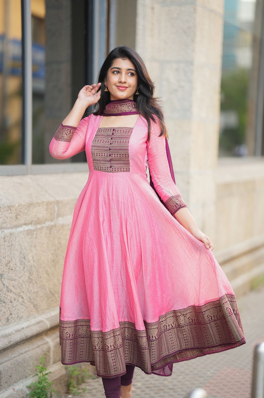 Beautiful Gown With Duppta