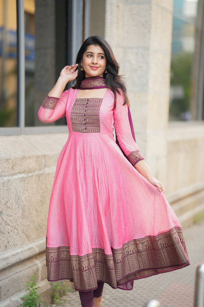 Beautiful Gown With Duppta