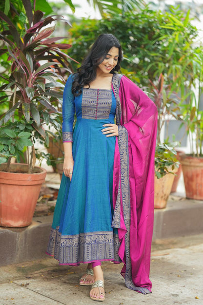Beautiful Gown With Duppta