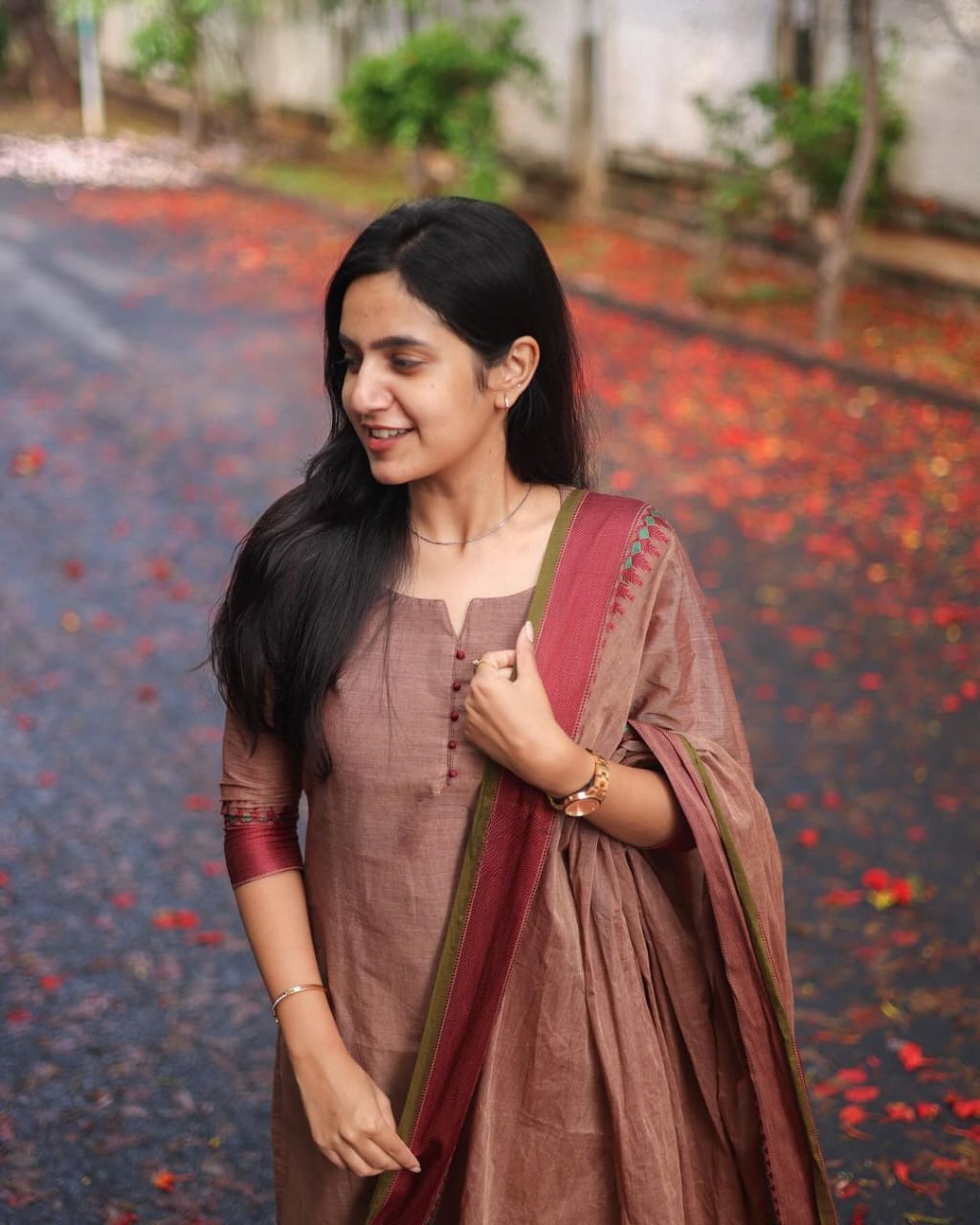 Elegant Kanchi Cotton Suit Set