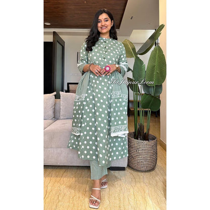 PURE COTTONKURTI PANT SET