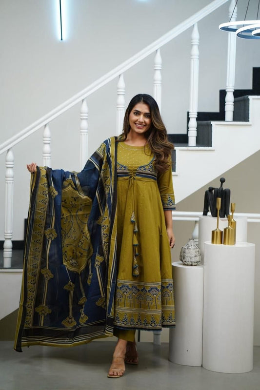 New Pure Mal Cotton Kurta Set