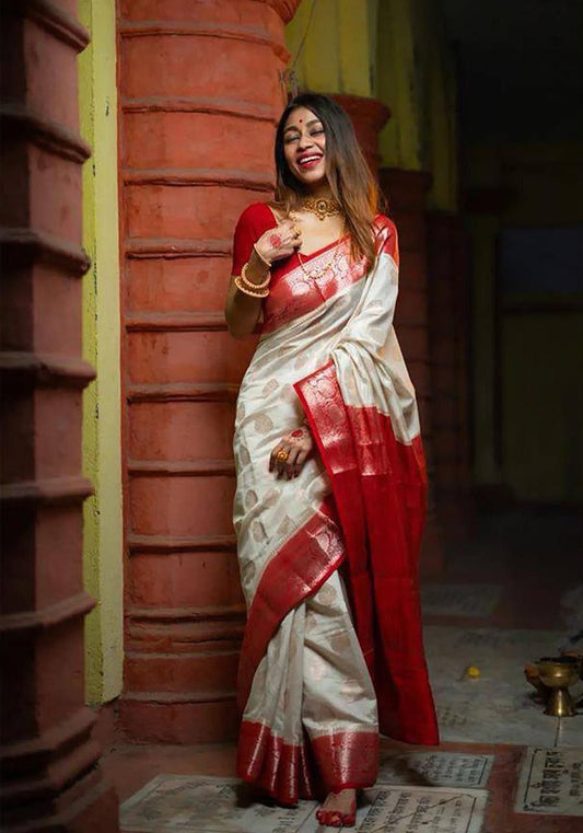 Royal Looms Lichi Silk Saree