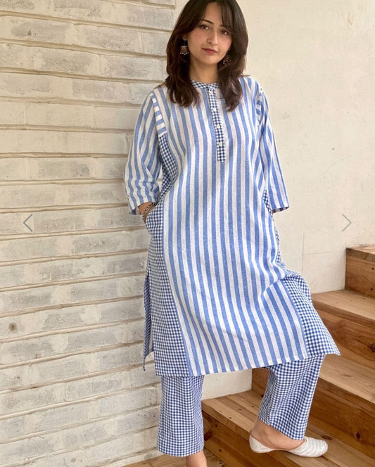 Premium Cotton Designer Co-Ord Set
