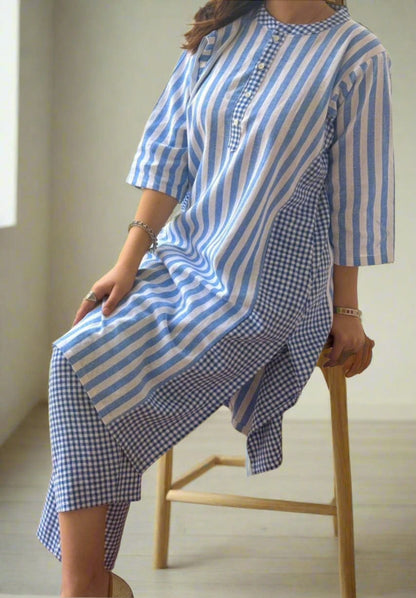 Premium Cotton Designer Co-Ord Set
