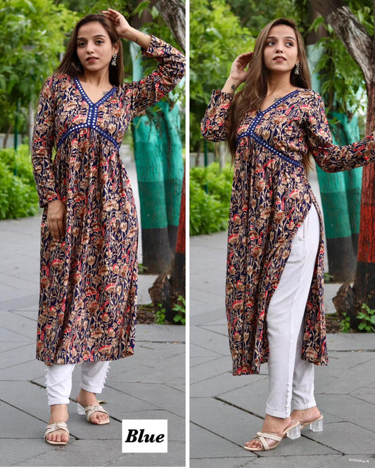 Naira Cut Full Flair Dress