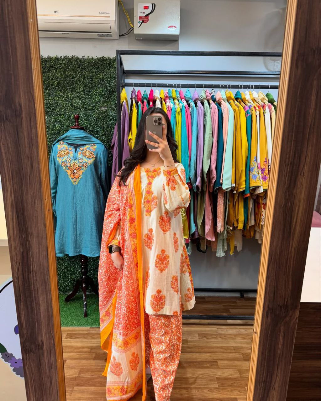 Effortless Style Meets Everyday Comfort – Mal Cotton Co-ord Set with Dupatta