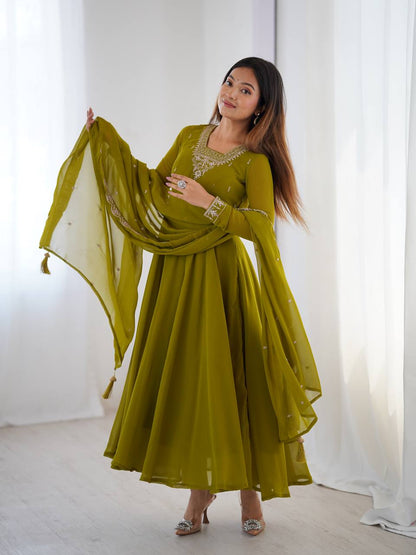 Elegant Designer Anarkali Set