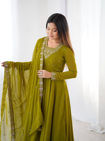 Elegant Designer Anarkali Set