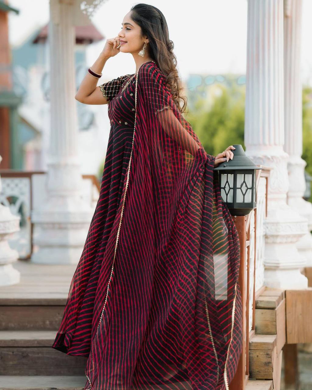 ANARKLI GOWN WITH DUPATTA