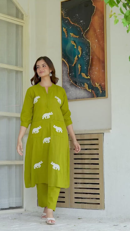 Our New Designer Kurti & Palazzo Set